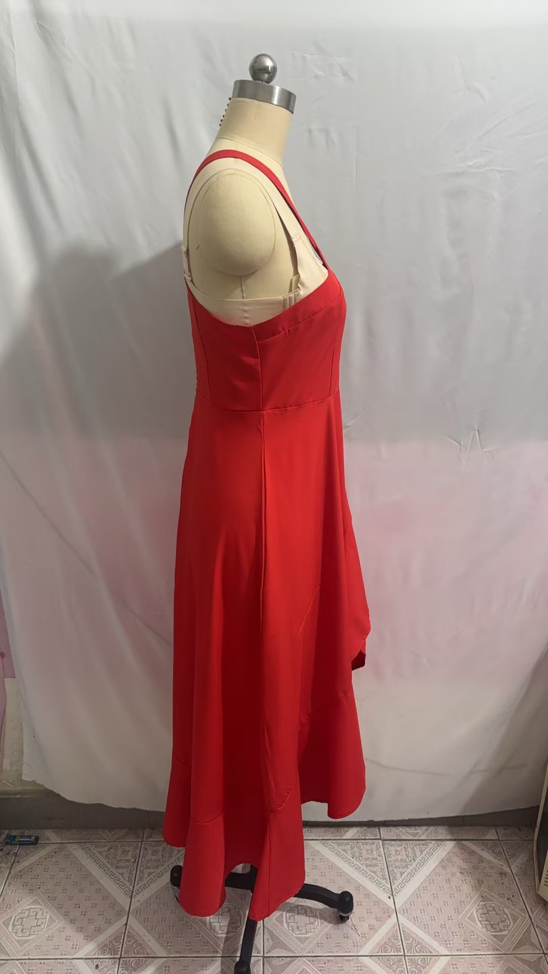 Womens Cocktail Party Dress, Formal Wedding Guest High Low Dress